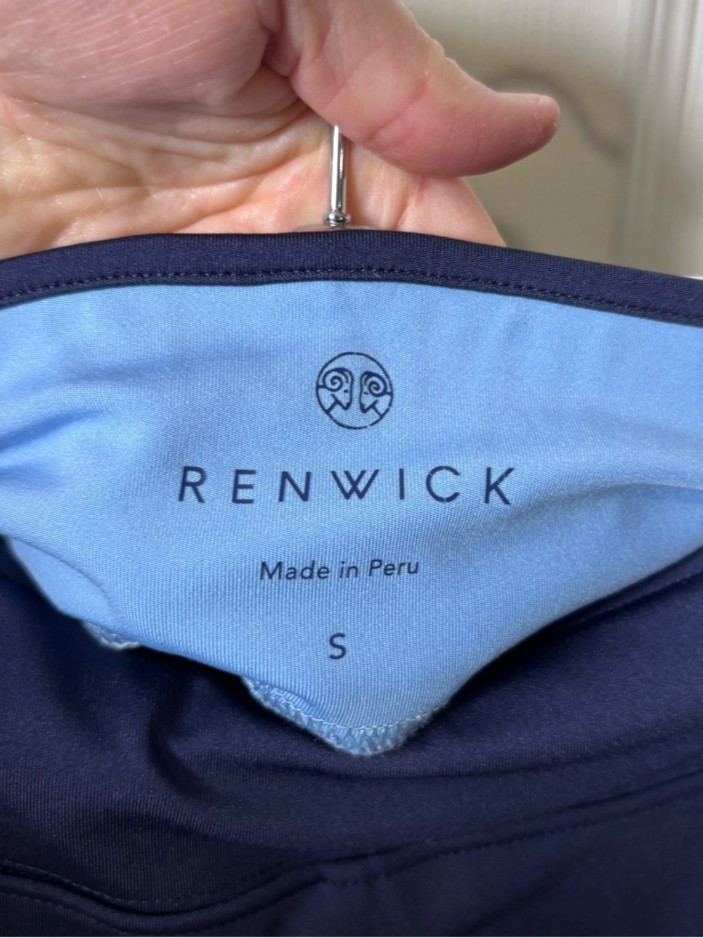 Renwick RNWK Skirted Leggings Skirt Golf Women Small Navy Blue Tennis Pickleball - Picture 3 of 8